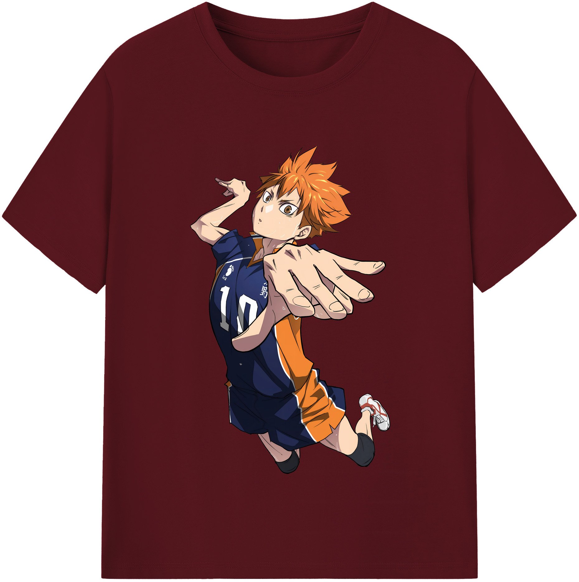 （画像用） ハイキュー!! Haikyu!! 綿100％半袖Tシャツ（フロントプリント）